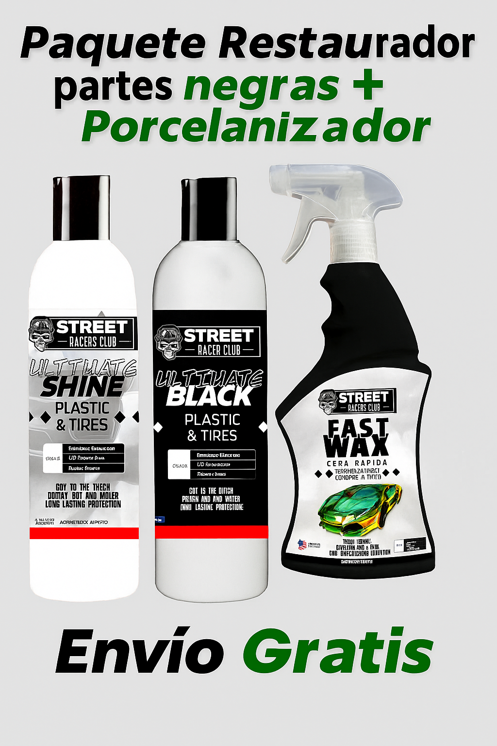 Porcelanizador + Restaurador de partes negras